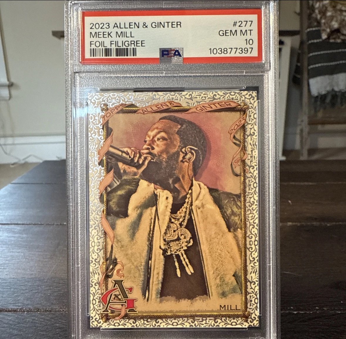 Meek Mill Graded PSA 10