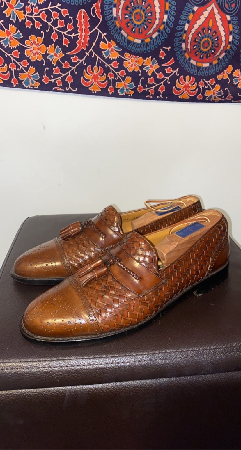 Bostonian Italian Woven Slip Ons