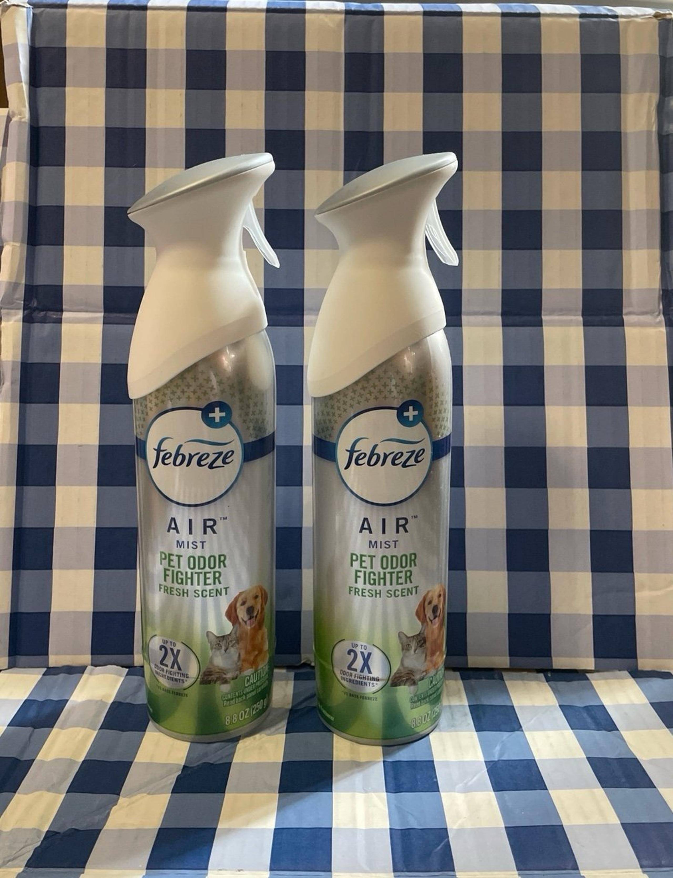 Febreze Air Freshener Pet Odor Fighter Heavy Duty Spray 2 Pack