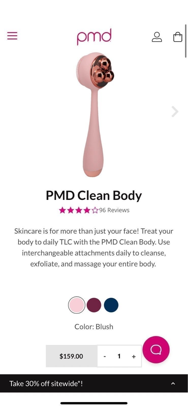 PMD Clean Body - Blush