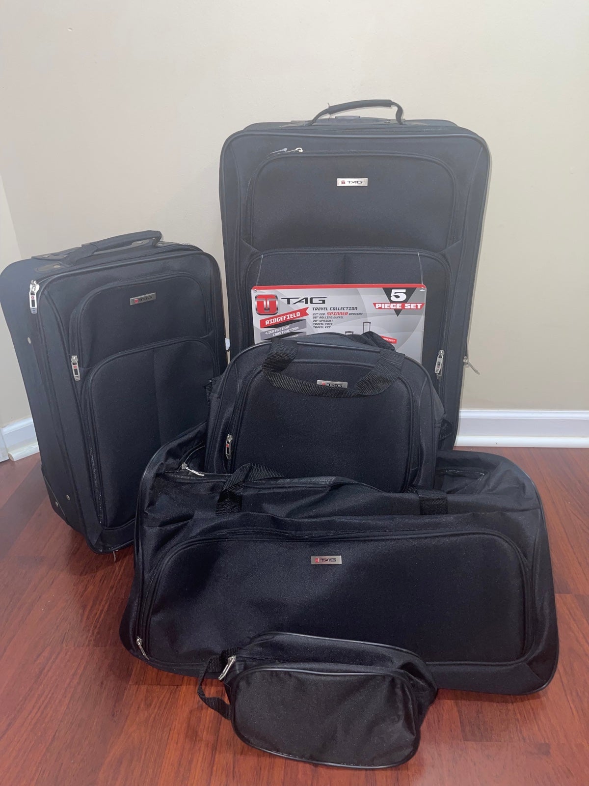 Travel collection 5 piece set