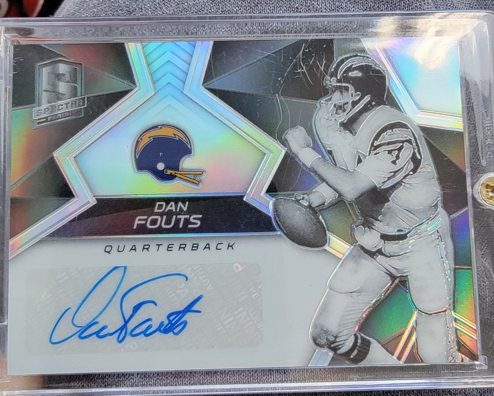 Dan Fouts San Diego Chargers Autographed