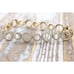 925 Sterling Silver Multi-Tone Tennis Bracelet Open circle.