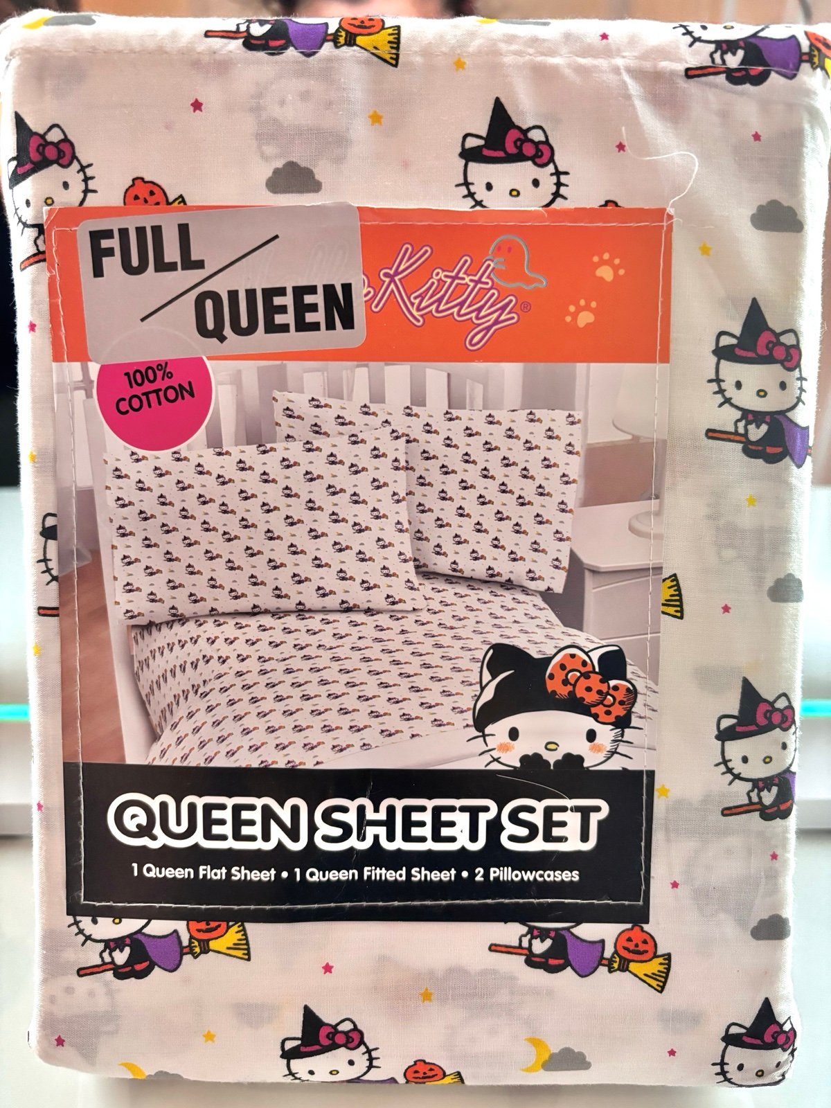 Hello Kitty Halloween sheet set