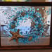 Coastal wreath- turquoise