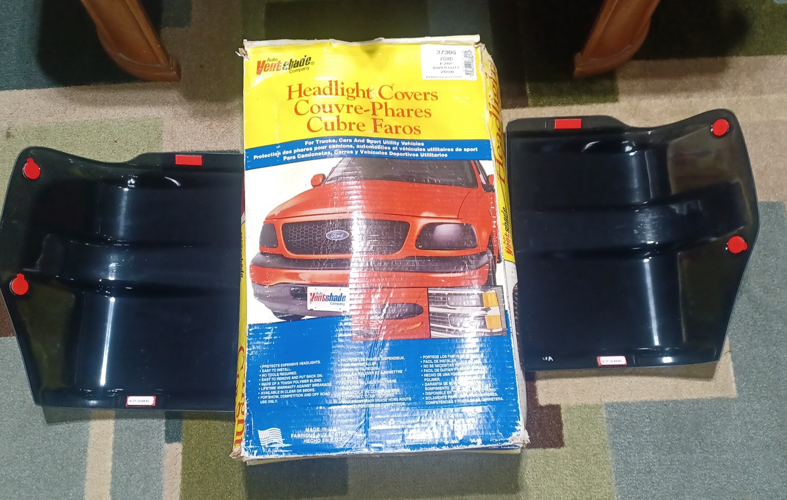 AVS Tail light covers for 2008 Ford F250 Super Duty