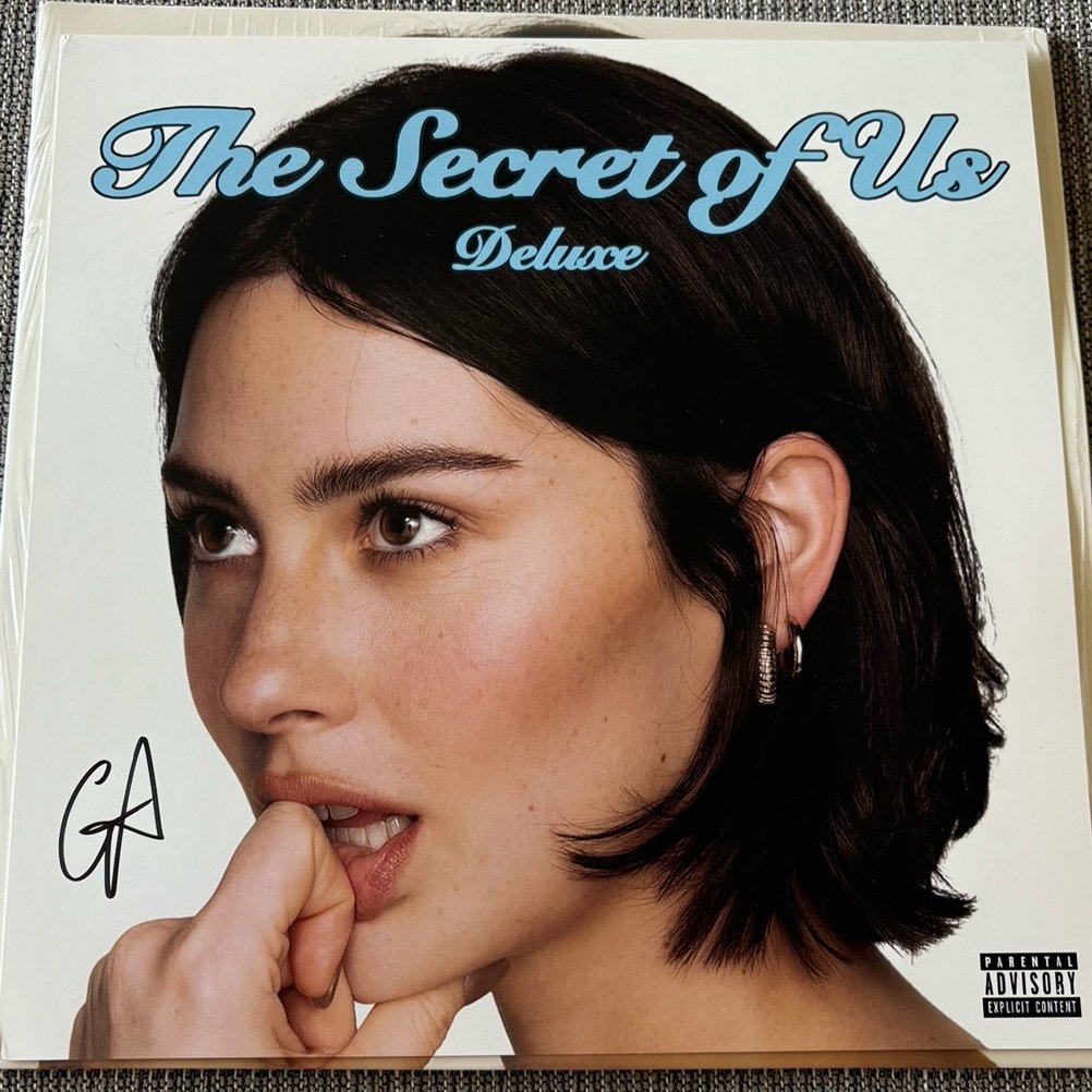 Gracie Abrams The Secret of Us Deluxe Blue Vinyl + Signed Insert