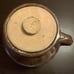 Vintage antique pot with lid