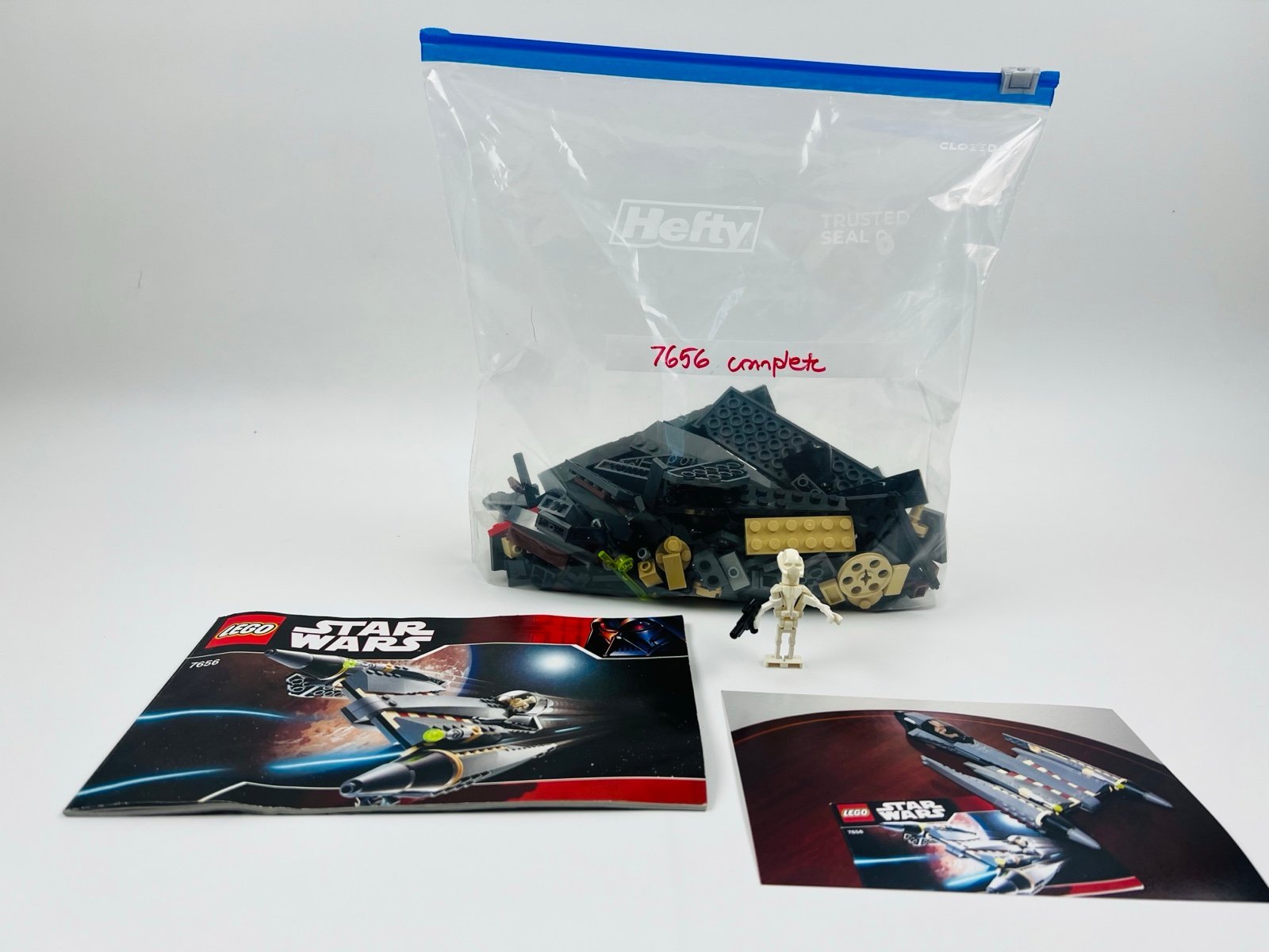LEGO STAR WARS 7656 General Grievous Starfighter Complete