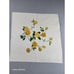 Vintage 6 Napkins Yellow Roses 17x17 READ