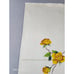 Vintage 6 Napkins Yellow Roses 17x17 READ