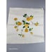 Vintage 6 Napkins Yellow Roses 17x17 READ