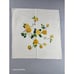 Vintage 6 Napkins Yellow Roses 17x17 READ