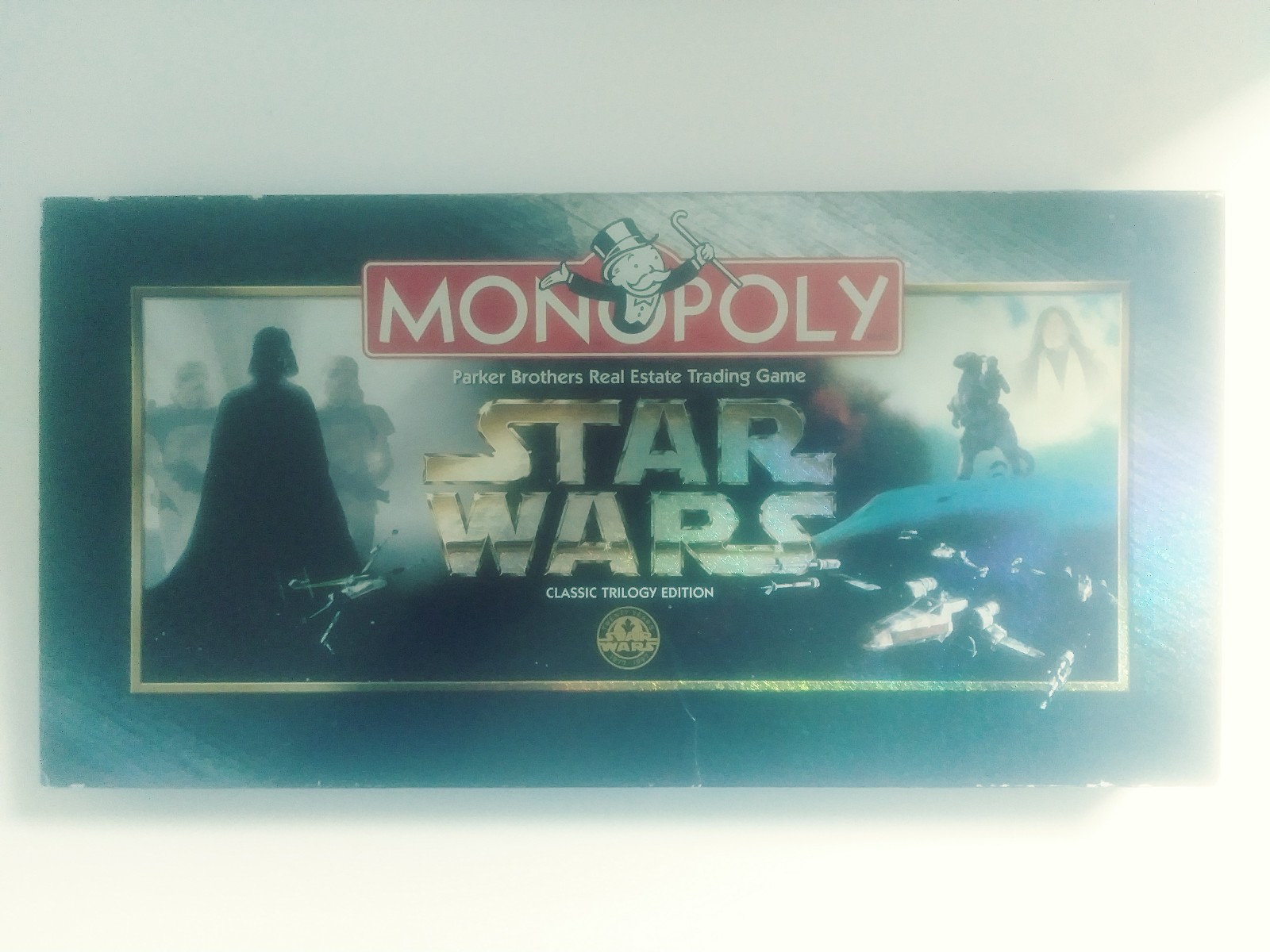 Monopoly Star Wars Classic Trilogy Edition Board Game 1997 Parker Bros