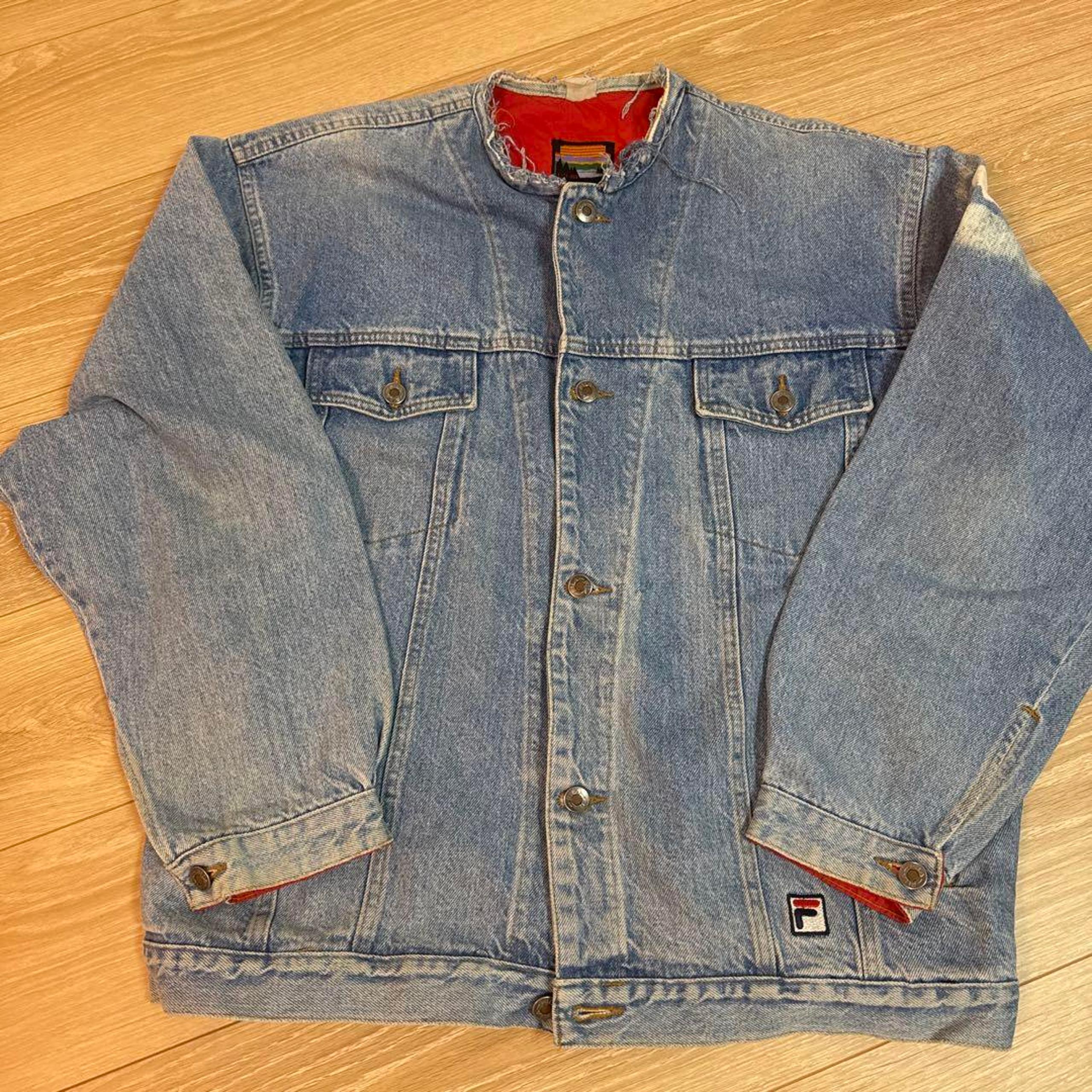 Fila Denim Jacket 80's Levi's War Kimutaku Vintage