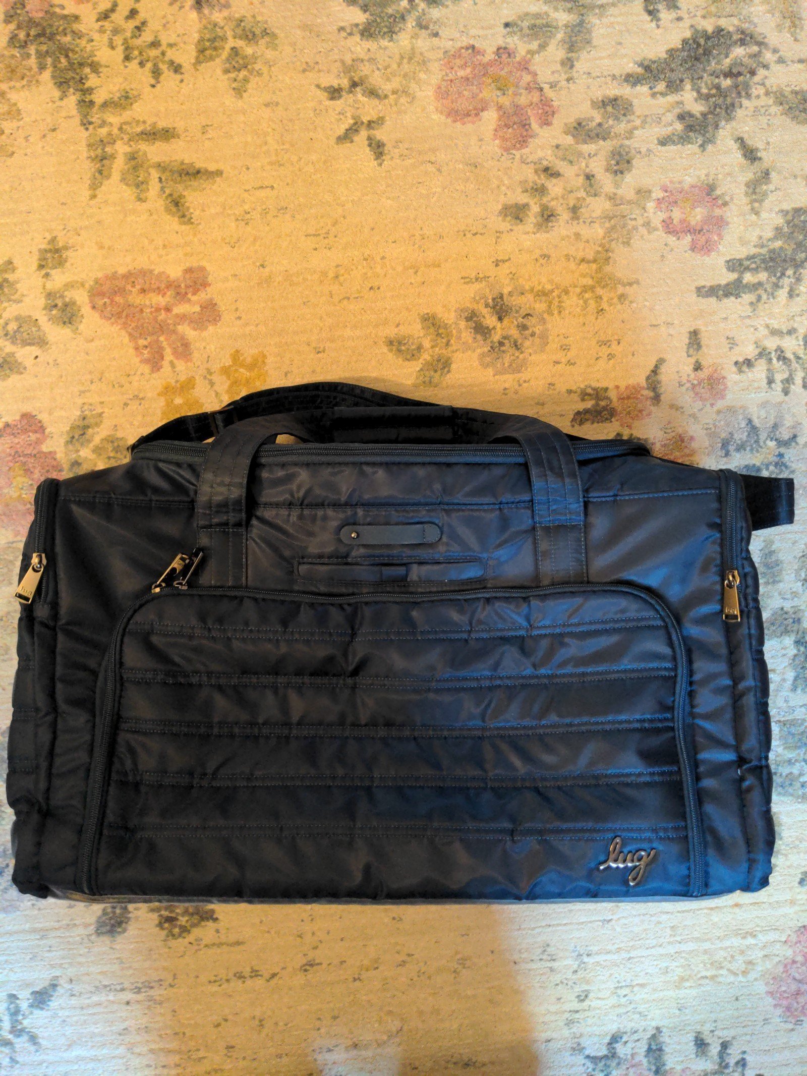 Lug Trolley Duffle Bag Indigo