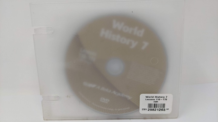 Abeka World History 7 DVD Lessons 116-170