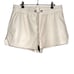 NWT n:Philanthropy Maura Vegan Leather Short in Bone LARGE