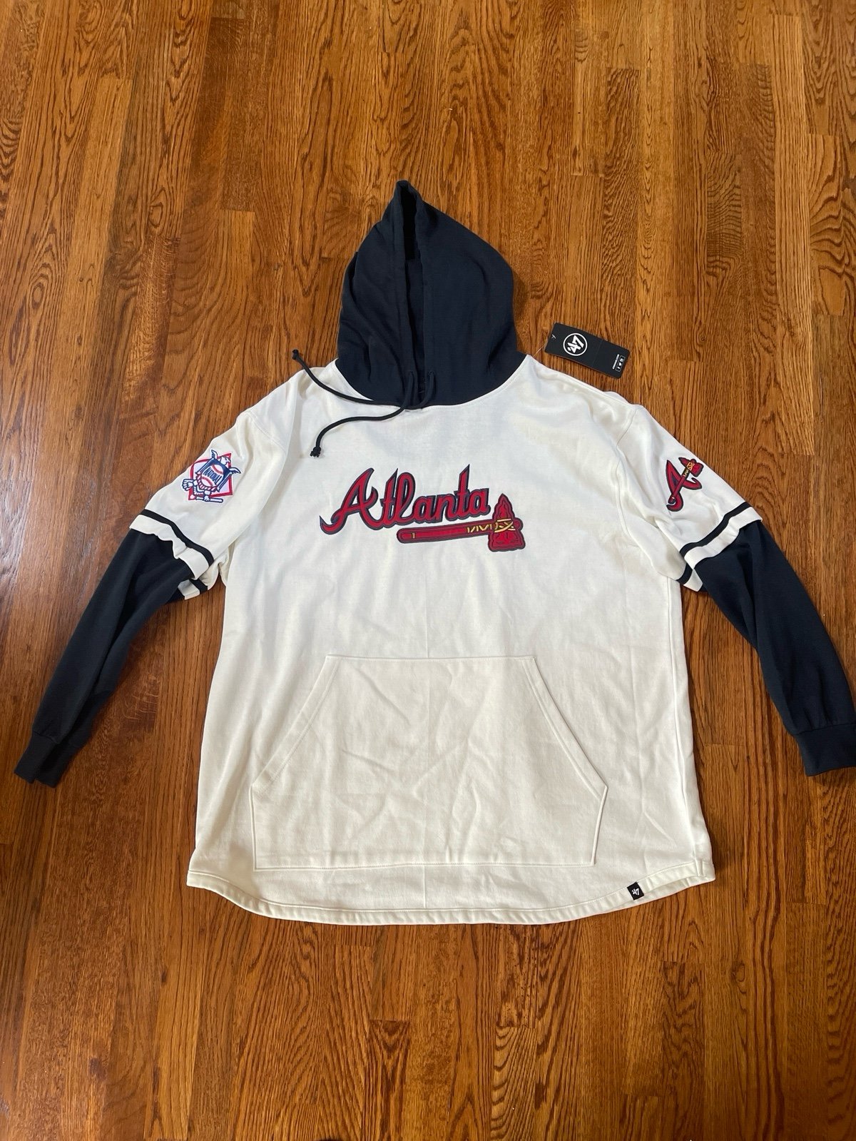 ‘47 Atlanta Braves Hoodie Mens Sz 2XL