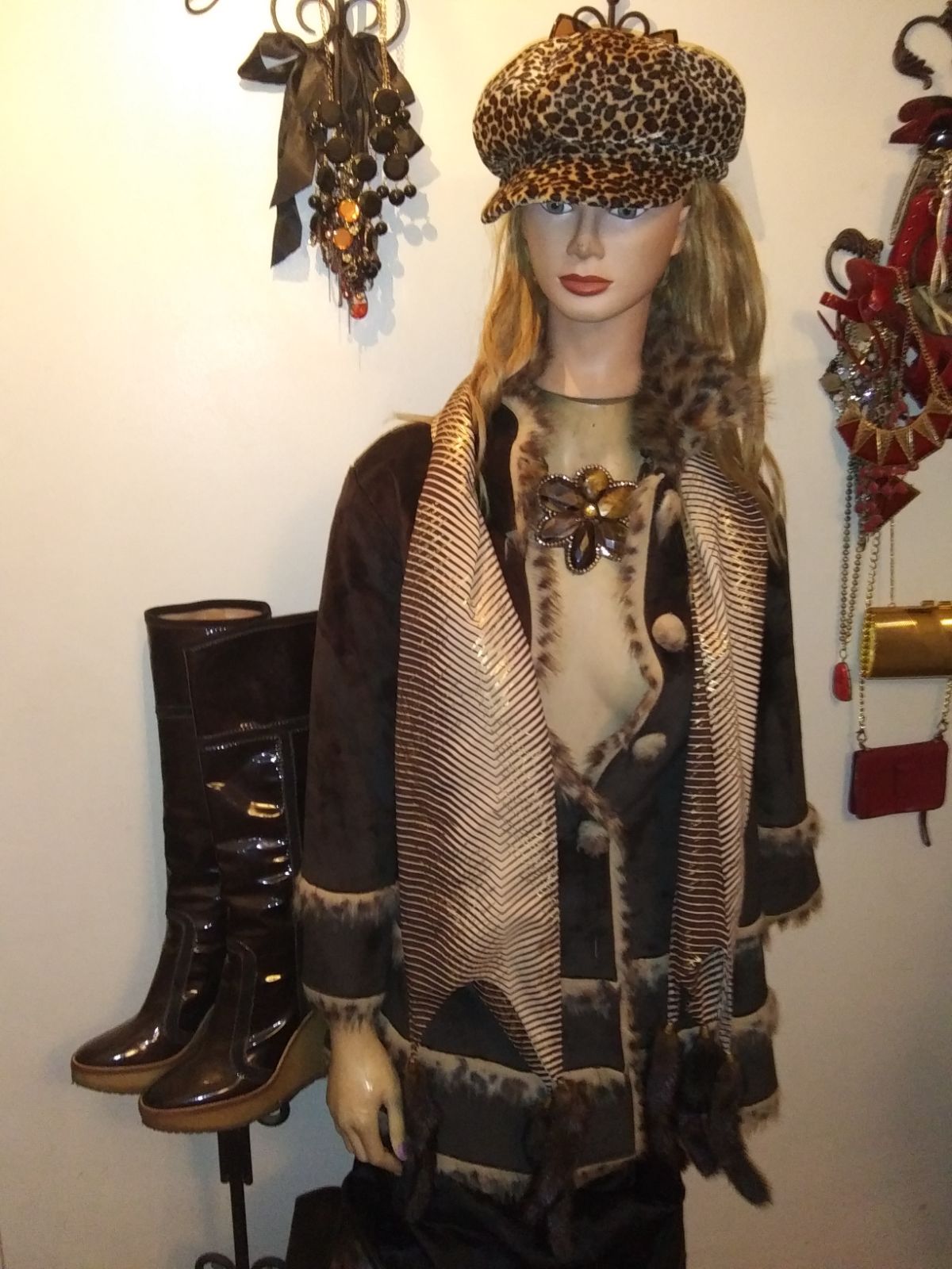 Widgeon Girl's Faux Fur Coat