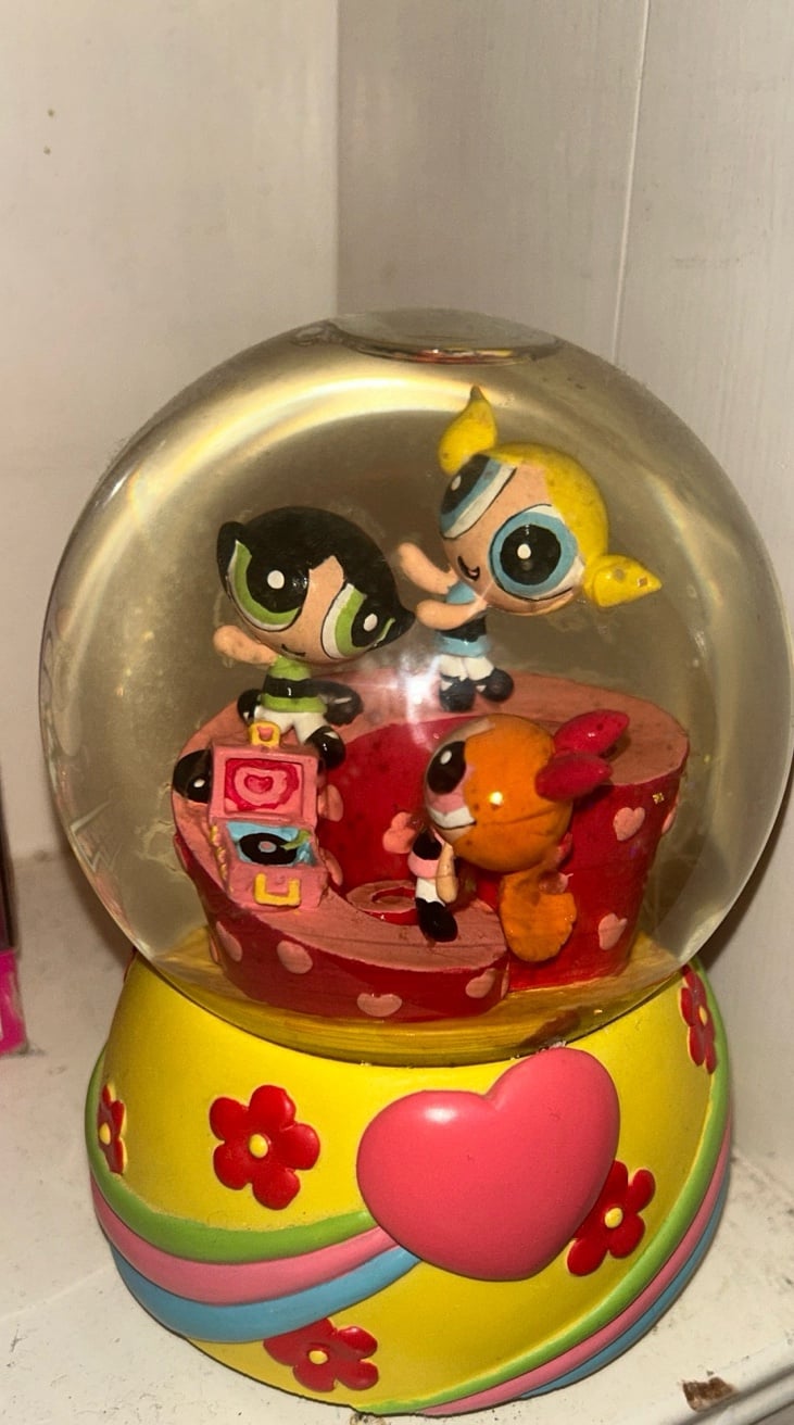 Enesco Powerpuff Girls Snowglobe