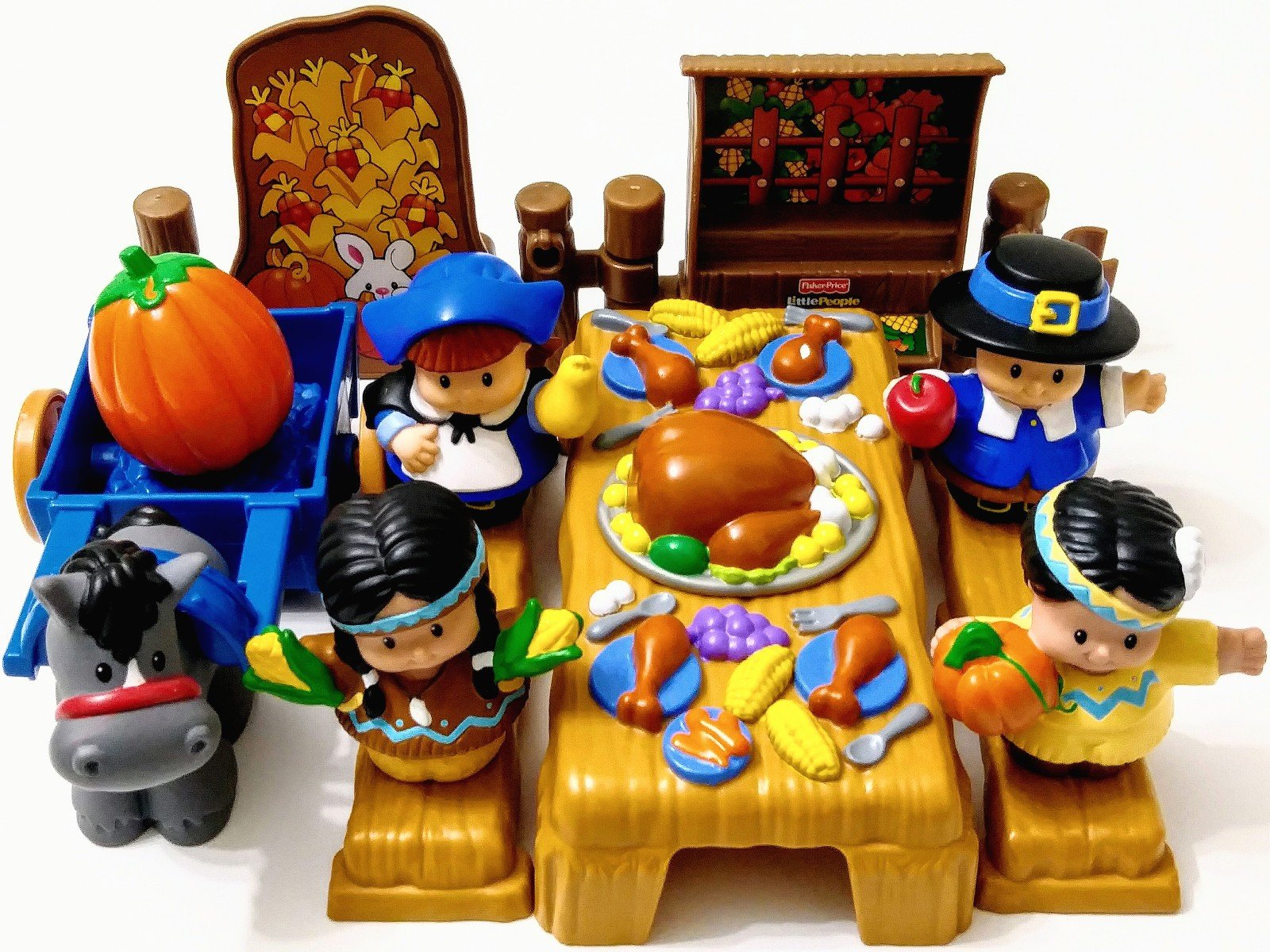 Fisher Price Little People THANKSGIVING CELEBRATION PLAYSET