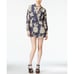 New! FREE PEOPLE Women's 70's Style Floral Double-hem Mini Shirt Dress Size XS