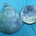 Burmese icy type A jadeite jade pendant.