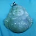 Burmese icy type A jadeite jade pendant.