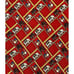 Salvatore Ferragamo 100% Silk Neck Tie Elephants Camels Palm Trees Red Italy