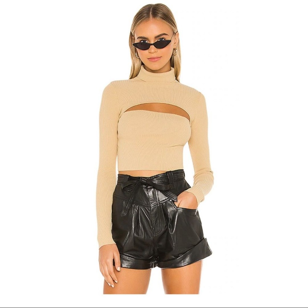Superdown Tasha Cut Out Sweater (XS)
