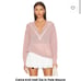 NWT Varley Calva Knit Half Zip in Pale Mauve Small