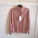 NWT Varley Calva Knit Half Zip in Pale Mauve Small