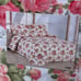 Brand new Queen size bed sheet set,4PCS,deep pocket,floral 046