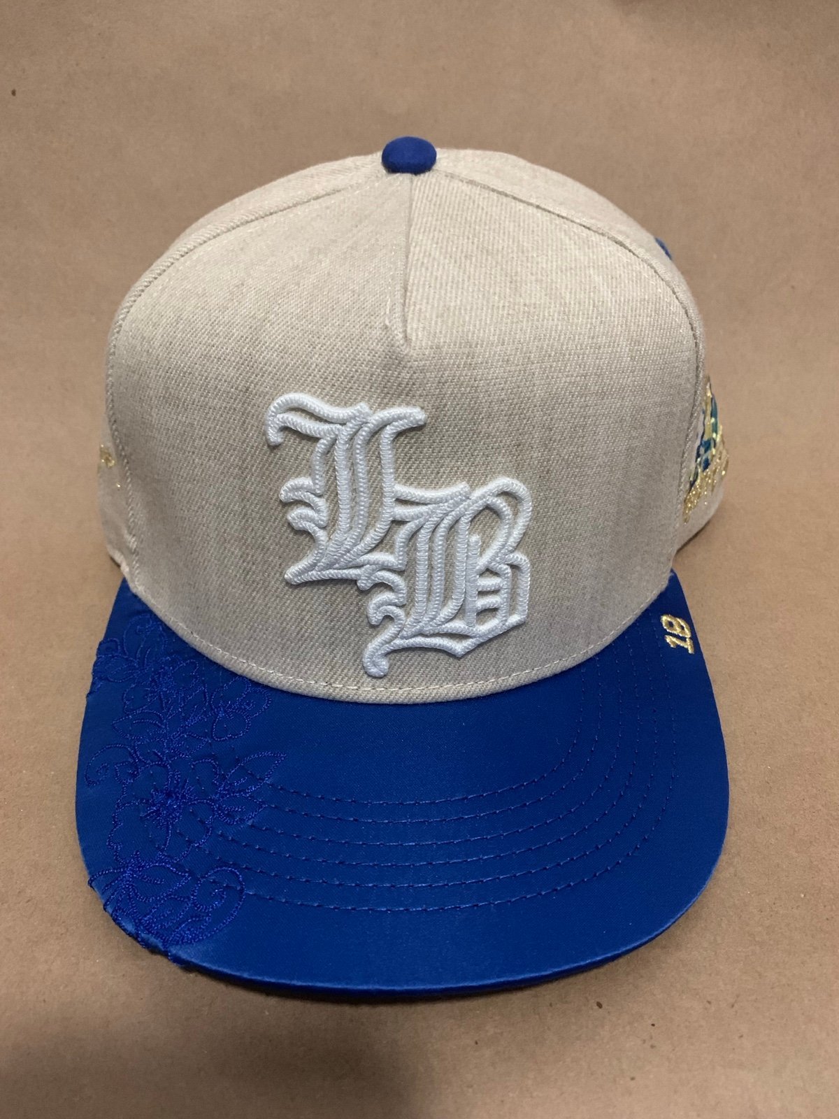 Dvniel Luu Long Beach (LB) Snapback Hat