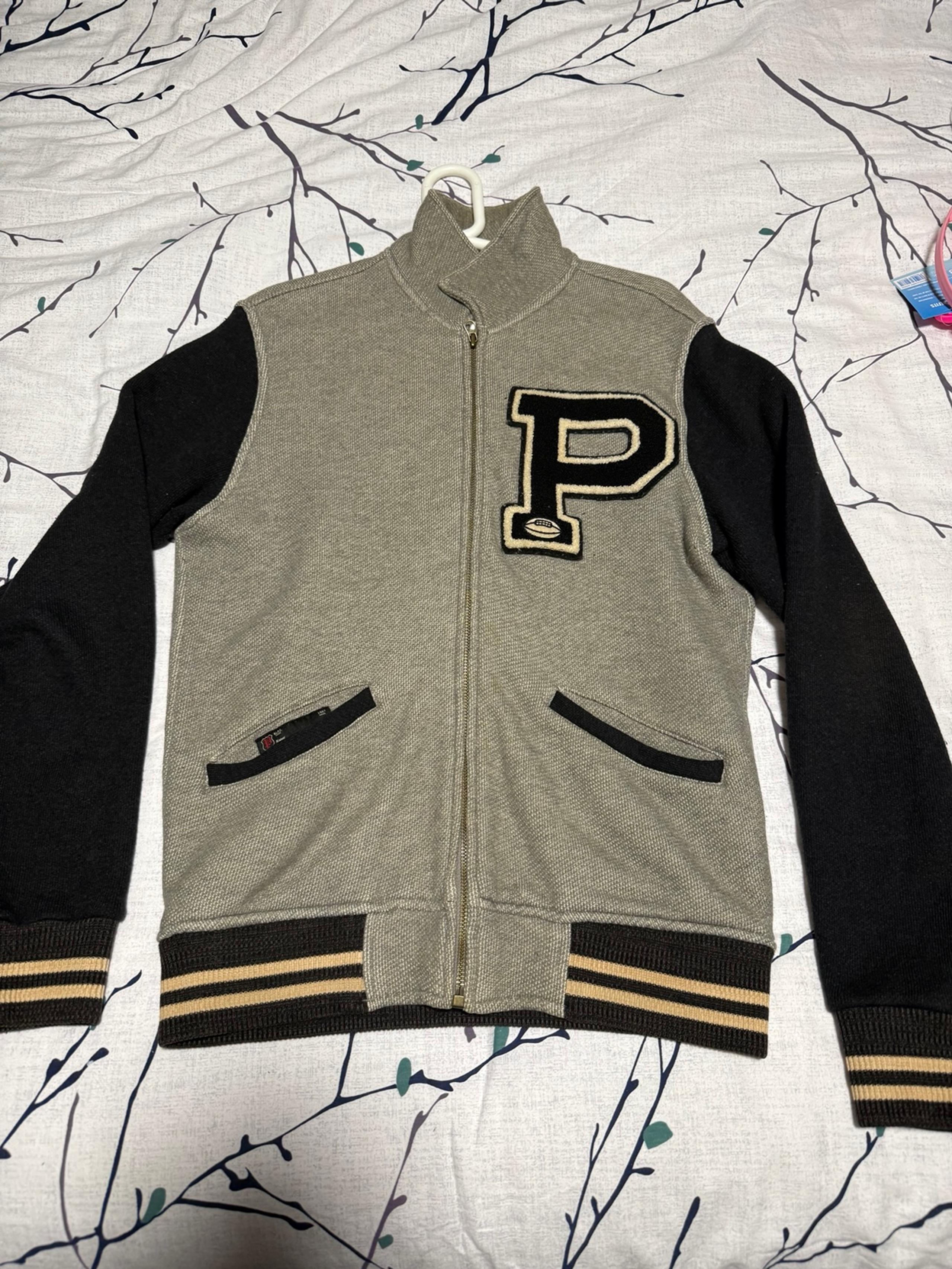 Ralph Lauren varsity athletic club zip up sweater