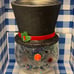 Bath & Body Works Water Globe Snowman Pedestal