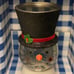 Bath & Body Works Water Globe Snowman Pedestal