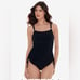Magicsuit Chromatique Ella One Piece Swimsuit Size 14 Black Convertible