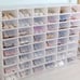 24 PACK of Foldable Shoe Box Storage