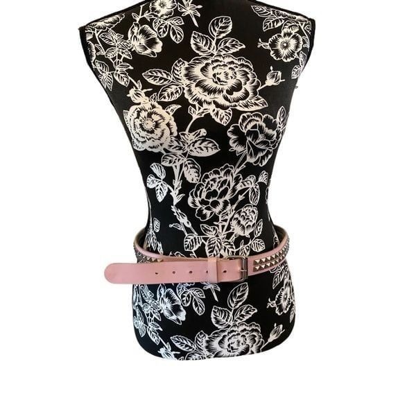 Tilt Y2K Pyramid Studded Pink Belt Grunge Punk Goth Gothic Vintage Alternative
