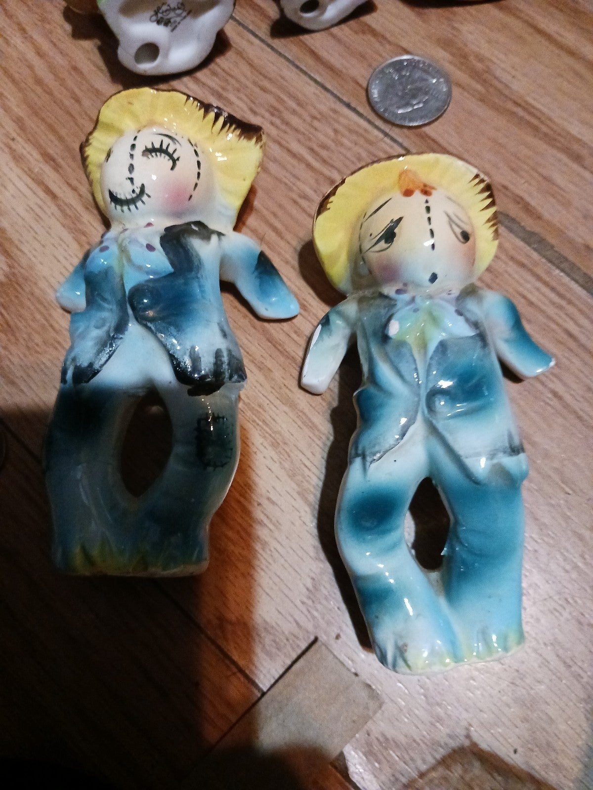 Vintage Holt Howard Salt Pepper Shakers, Japan Fall Halloween Salt and Pepper