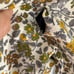 Vintage 1950s The Villager Ditsy Floral Cotton Fit Flare Long-Sleeve Shirt Dress