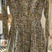 Vintage 1950s The Villager Ditsy Floral Cotton Fit Flare Long-Sleeve Shirt Dress