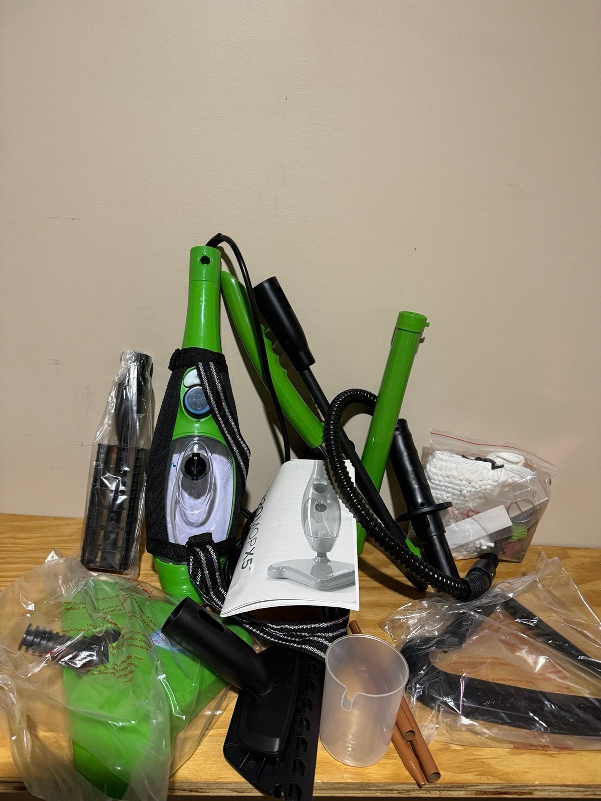 Thane H20 X5 DualBlast Steam mop 5 In 1 Steam Cleaning Mop Open Box