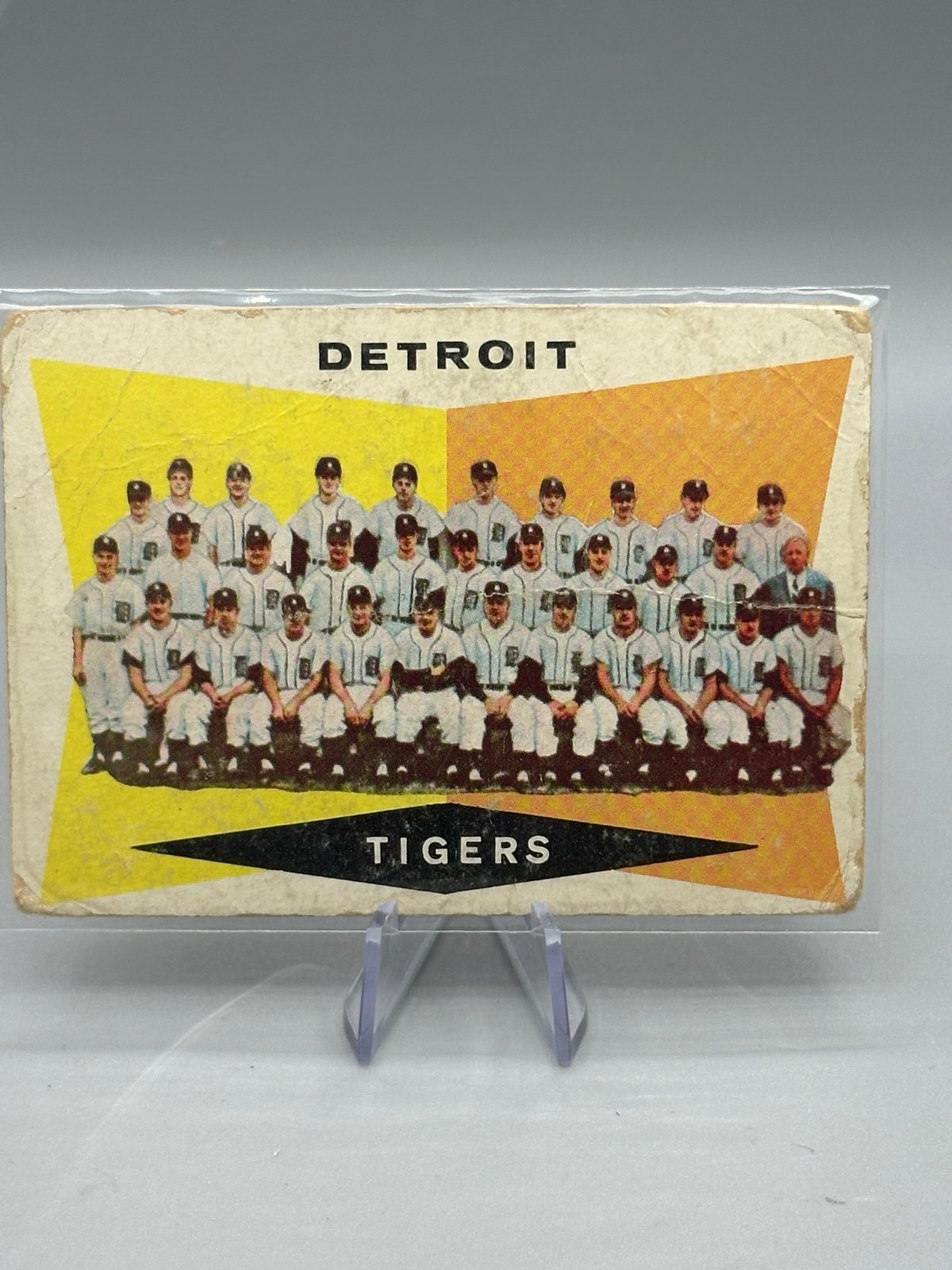 Vintage baseball 60s team cards