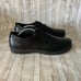 Aetrex Dale Classic Black Leather Men's Size 12m Lace Up Slip Resistant Shoes