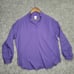 Vintage 70's Levi Strauss Purple Business Casual Pullover Shirt Mens Size 38