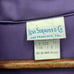 Vintage 70's Levi Strauss Purple Business Casual Pullover Shirt Mens Size 38
