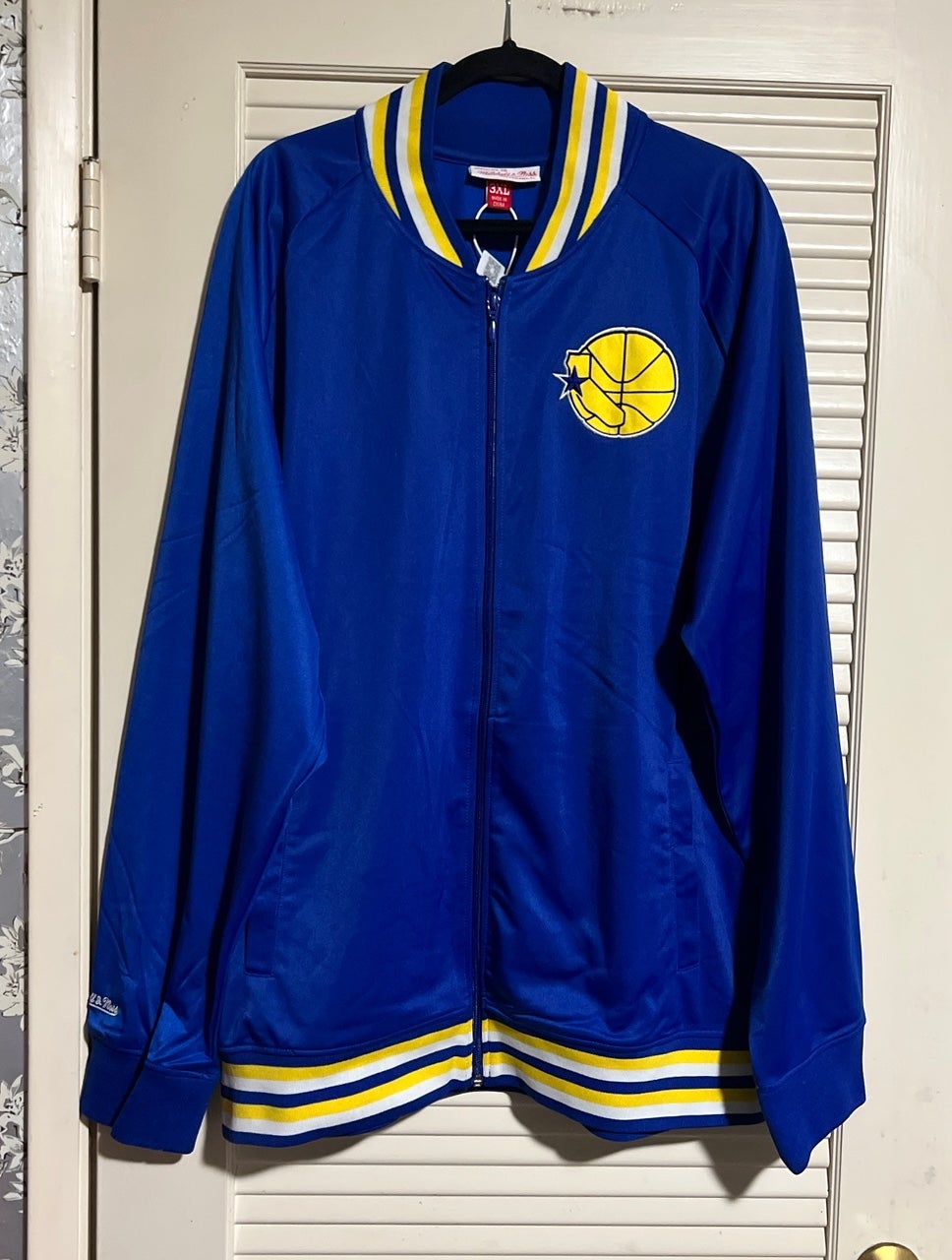 Mitchelle and Ness/Golden State Warriors jacket/3XL